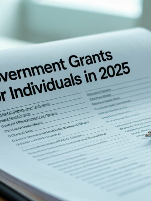 List of Government Grants for Individuals
