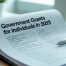 List of Government Grants for Individuals