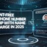 Free Cell Phone Number Lookup with Name No Charge