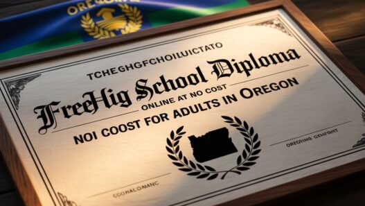 Free High School Diploma Online At No Cost For Adults In Oregon