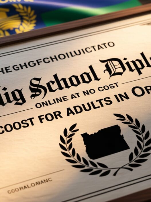 Free High School Diploma Online At No Cost For Adults In Oregon